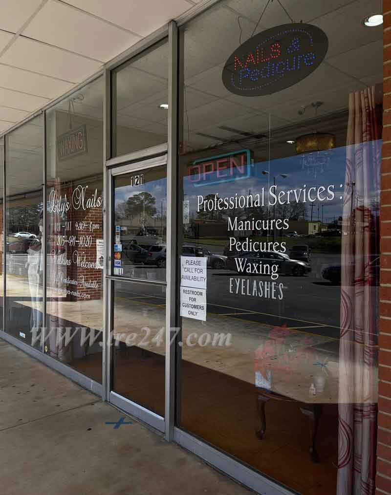 Cần Sang Gấp Tiệm Nail Vùng Hueytown Alabama