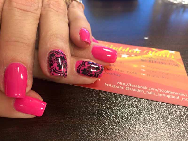Tiệm Golden Nails Biết Làm Bột, Chân Tay Nước In Springfield MO