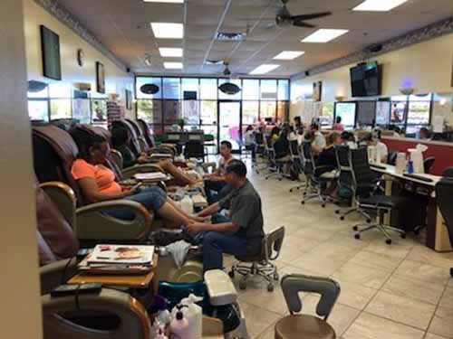 Cần Sang Tiệm Nail Good Income Khu Đông Đúc Vùng Jacksonville NC