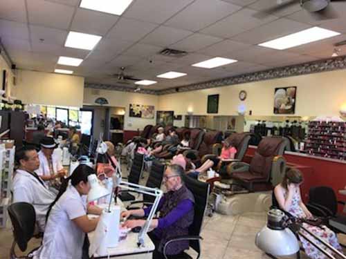 Cần Sang Tiệm Nail Good Income Khu Đông Đúc Vùng Jacksonville NC