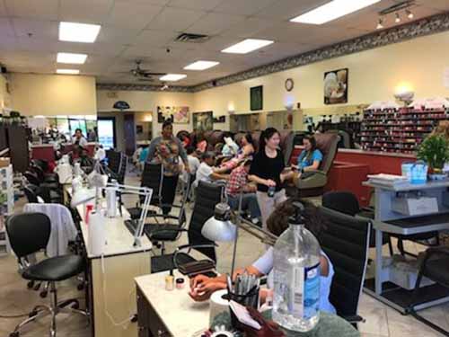 Cần Sang Tiệm Nail Good Income Khu Đông Đúc Vùng Jacksonville NC