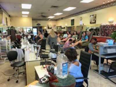 Cần Sang Tiệm Nail Good Income Khu Đông Đúc Vùng Jacksonville NC