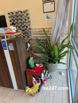 Bán/Sang Tiệm Nail Melissa, Texas – 5 bàn, 8 ghế