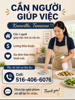 Cần Người / Giúp Việc Tại Knoxville, Tennessee – Cần Người Giúp Việc