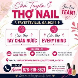 Cần Thợ Nails Làm Việc Tại Fayetteville, Georgia