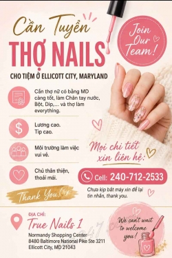 Cơ Hội Việc Làm Nail Tại Ellicott City, Maryland – Dip, Everything