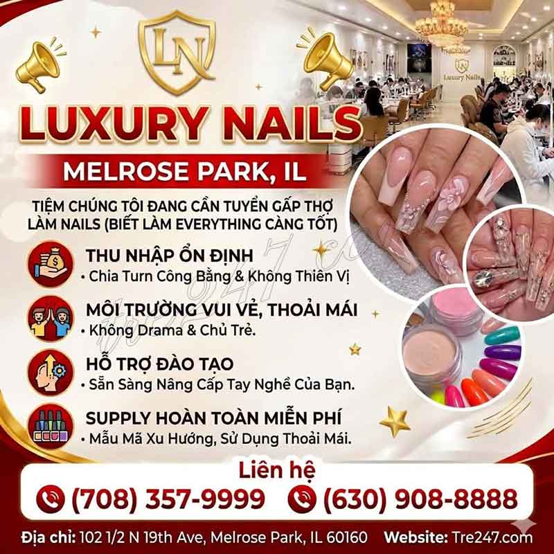 Việc Làm Nail Ở Melrose Park, Illinois – Cần Everything, Design
